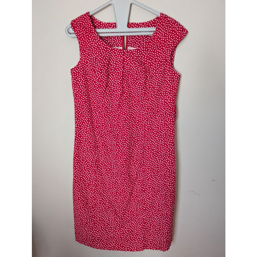 De Facto Red Polka Dot Sleeveless Dress Women's Size 8